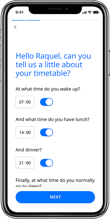 Onboarding Moodease