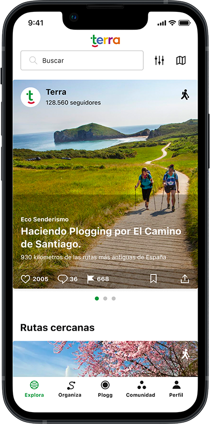 Pantalla Explora Terra