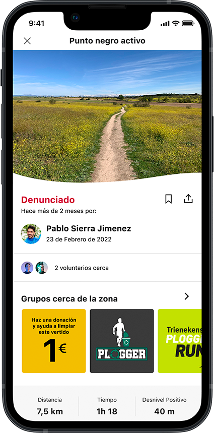 Pantalla Punto Negro Terra
